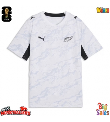 New Zealand Replica Away Stadium Shirt for Women World Cup 2026 Short Sleeve